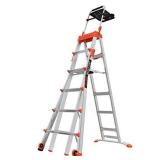 Little Giant Ladders, Select Step, 6-10 Foot, Stepladder, Aluminum, Type 1A, 300 Lbs weight rating (15109-001)