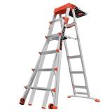 Little Giant Ladders, Select Step, 6-10 Foot, Stepladder, Aluminum, Type 1A, 300 Lbs weight rating (15109-001)