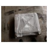 Signature Design by Ashley Aldwin Farmhouse Square End Table with Crossbuck Details, Light Brown