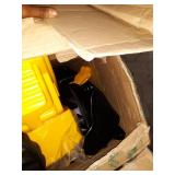 rolly toys CAT Construction Pedal Tractor: Backhoe Loader (Front Loader and Excavator/Digger), Youth Ages 3+ , Yellow