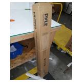 Portable Projector Screen Tripod Stand - Mobile Projection Screen , Lightweight Carry & Durable Easy Pull Assemble System for Schools Meeting Conference Indoor Outdoor Use, 50 Inch - Pyle PRJTP52