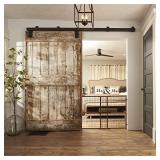 Position & Lock Tall & Wide Baby Gate, Pressure-Mounted, Farmhouse Collection