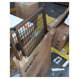 Position & Lock Tall & Wide Baby Gate, Pressure-Mounted, Farmhouse Collection