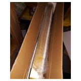 Modern Gold Bathroom Mirror for Wall 22"x30", Large Rounded Rectangular Mirror with Corner Deep Design, Vertical or Horizontal Hanging Metal Frame Mirror, Wall Mirrors for Bedroom, Living Room