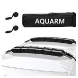 AQUARM Kayak Roof Rack Pads, Universal Car Soft Roof Rack for Canoe/Surfboard/Paddle Board/SUP/Snow Board with Adjustable & Steady Tie-Down Straps and Storage Bag