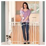 Summer Multi-Use Deco Extra Tall Walk-Thru Gate, Beige (28.5 - 48 Inch)