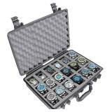Case Club 18 Watch Pre-Cut Waterproof Travel Case (Updated Gen-2)