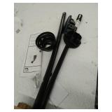 Zenna Home NeverRust Rustproof Aluminum Tension Mount Curved Shower Rod, 50"-72", Oil Rubbed Bronze