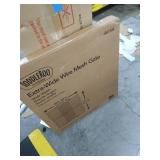 Toddleroo by North States 50" Wide Extra Wide Wire Mesh Baby Gate: Installs in Extra Wide Opening in Seconds Without damaging Wall. Pressure Mount. Fits 29.5"-50" Wide (32" Tall, Sustainable Hardwood)