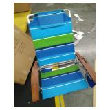 Rio Beach Big Kahuna Extra Large Folding Beach Chair - Stripe, 9.5"