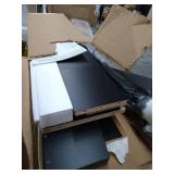 Prepac Astrid Twin Headboard, Black