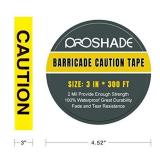 Caution Tape, 3" x 300