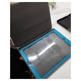 i-Blason Cosmo Case for iPad 9th/8th/7th Generation, iPad 10.2 (2021/2020/2019), Full-Body Trifold with Built-in Screen Protector Protective Smart Cover with Auto Sleep/Wake & Pencil Holder (Blue)