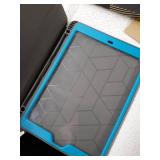 i-Blason Cosmo Case for iPad 9th/8th/7th Generation, iPad 10.2 (2021/2020/2019), Full-Body Trifold with Built-in Screen Protector Protective Smart Cover with Auto Sleep/Wake & Pencil Holder (Blue)