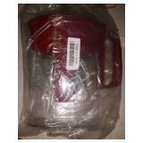 Brita Standard Metro Water Filter Pitcher, Small 5 Cup, Red, 1 Count