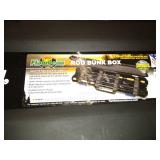 Flambeau Outdoors 4455BB Rod Bunk Box, Portable Fishing Rod Storage, Black