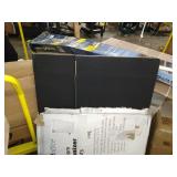 Adir File Sorter Literature Organizer - Mail Vinyl Craft Paper Storage Holder Corrugated Cardboard for Office, Classrooms, and Mailrooms Organization (30 Slots, Black)