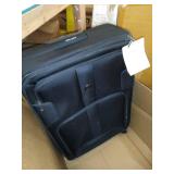 DELSEY Paris Sky Max 2.0 Softside Expandable Luggage with Spinner Wheels, Black, Checked-Large 29 Inch