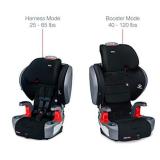 Britax Grow with You ClickTight Plus Harness-2-Booster Car Seat, Jet Safewash Fabric