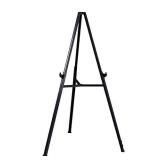 Ghent 19250 Triumph Folding Display Easel- 37"- 62" adjustable hieght for table top/floor, gray