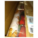 American Greetings Reversible Christmas Wrapping Paper, Gingerbread, Ornaments and Peppermints (3 Pack, 120 sq. ft.)