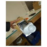 Perma Child Safety Indoor/Outdoor Retractable Baby Gate 41" Tall, Extends to 71" Wide, Gray