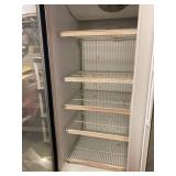2 door master bilt glass door freezer