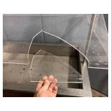 Iced buffet 44 x 24 with sneeze guard