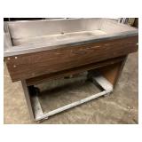 Iced buffet 44 x 24 with sneeze guard