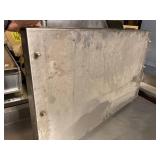 36 x 22 wall mount dish rack tray with drain hole