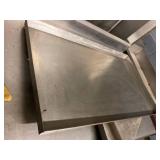 36 x 22 wall mount dish rack tray with drain hole