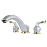 Moen Monticello 2-Handle Platinum/Polished Brass Roman Tub Faucet 86951PM
