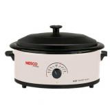 Nesco 6 Qt. Ivory Roaster With Porcelain Cookwell