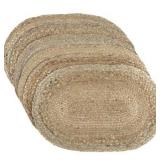 VHC Brands Natural Jute Placemat Set of 6