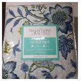 Traditions by Waverly Maldives 3-Piece Quilt Collection