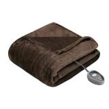 Beautyrest Microlight Berber Queen Electric Blanket Bedding