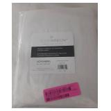 Lot Of 2 Curtains- Crushed Texture 52" x 96" Anti-Dust Sheer Curtain Panel