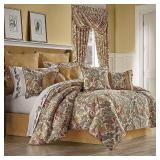 Five Queens Court August King 4 Piece Comforter Set Bedding
