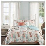 Madison Park Pebble Beach 6-Pc. King/California King Coverlet Set Bedding