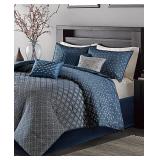 Madison Park Biloxi 7-Pc. Geometric Jacquard California King Comforter Set Bedding