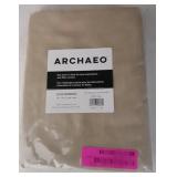 Lot Of 2 Curtains- Archaeo Slub Textured Cafe Curtain Valance, 56" x 14"