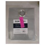 Lot Of 2 Curtains- Sun Zero Sailor Indoor-Outdoor Ultraviolet Protectant Room Darkening Grommet Curtain Panel, 108" L x 54" W