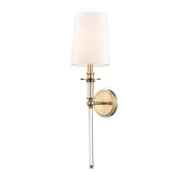 Millennium Lighting 6.5 in. 1-Light Modern Gold Sconce