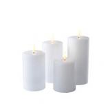 Bright White LED Flameless Candle Set