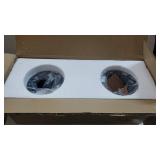 Modern 3-light Brushed Silver/ Black Bathroom Vanity Light Metal Wall Sconces- Retail:$184.99