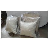 Lot of 2 Sets - Arden Selections Tan Outdoor Deep Seat Cushion Set - 46.5 in L x 25 in W x 6.5 in H