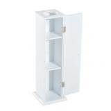 26" Modern Country Vertical Bathroom Storage Cupboard Cabinet