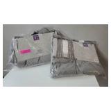 Lot of 2 Sets of Curtains = 4 Panels Total- The Gray Barn Gila Curtain Panel Pair