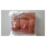 46-inch by 19-inch Tufted Solid Outdoor Spun Polyester Loveseat Cushion