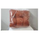 46-inch by 19-inch Tufted Solid Outdoor Spun Polyester Loveseat Cushion